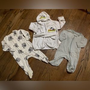 3 piece baby clothes bundle, 3 months, 0-9 months, 3-6 months